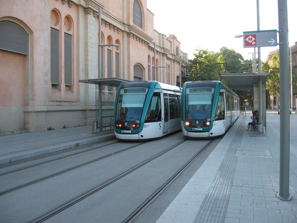 Барселона, Alstom Citadis 302 № 07