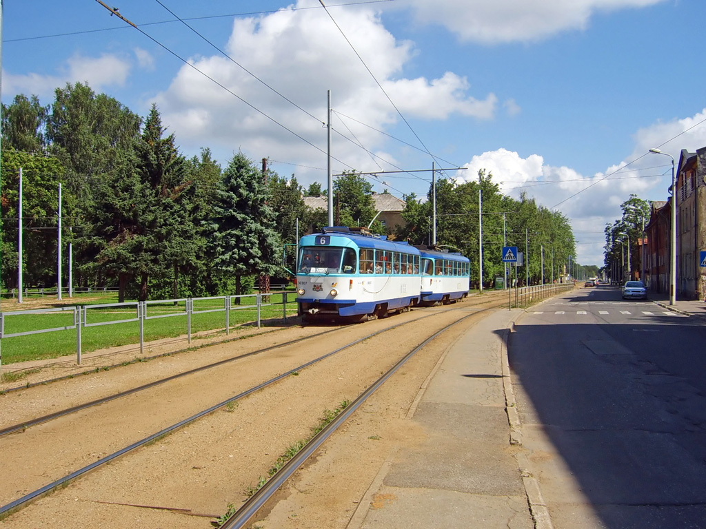Riga, Tatra T3A č. 30307