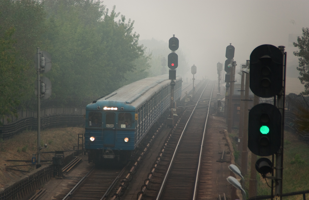 Москва — Метрополитен — [7] Таганско-Краснопресненская линия; Москва — Метрополитен — Подвижной состав — Еж3/Ем-508Т