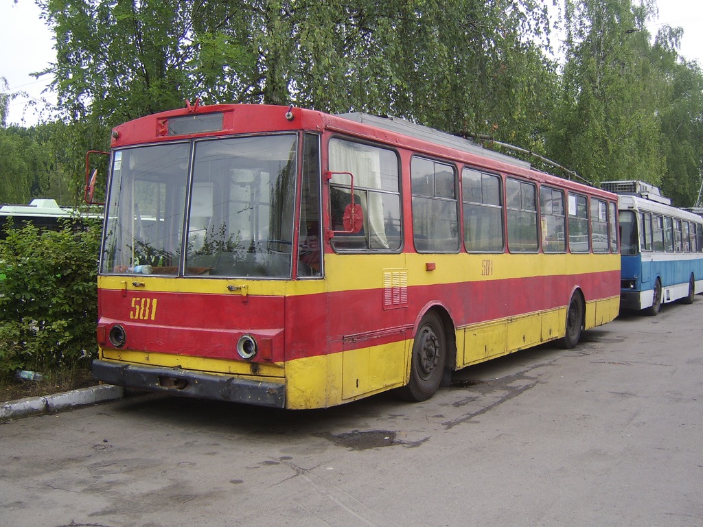 Львов, Škoda 14Tr11/6 № 581