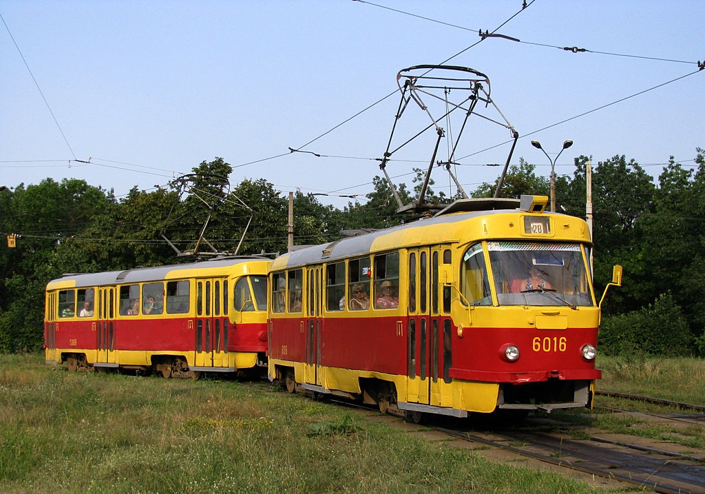 Киев, Tatra T3SU № 6016