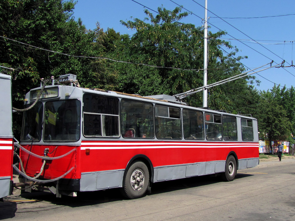 Krasnodar, ZiU-682G [G00] № 107; Krasnodar — Ride dedicated to 60th anniversary of Krasnodar trolleybus
