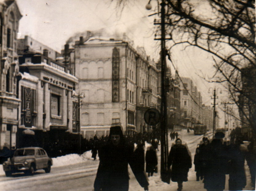 Владивосток — Исторические фотографии — трамвай (1946-1970)