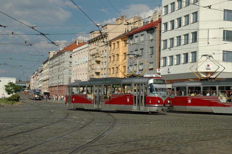 Прага, Tatra T3R.PLF № 8264