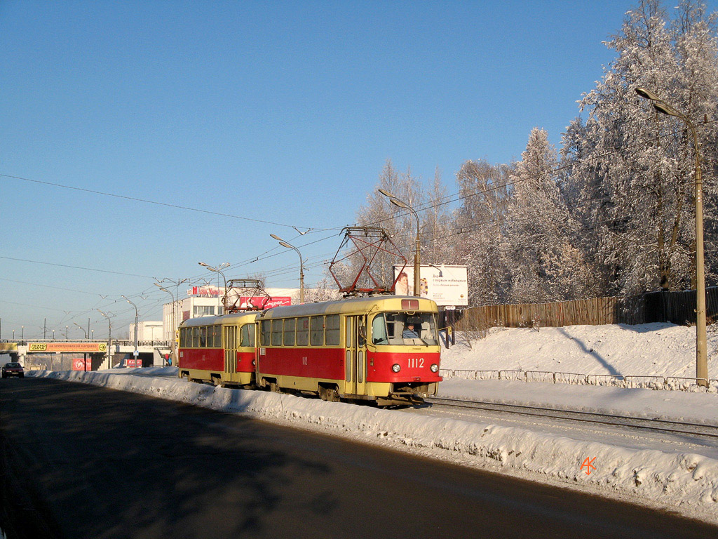 Iževska, Tatra T3SU (2-door) № 1112
