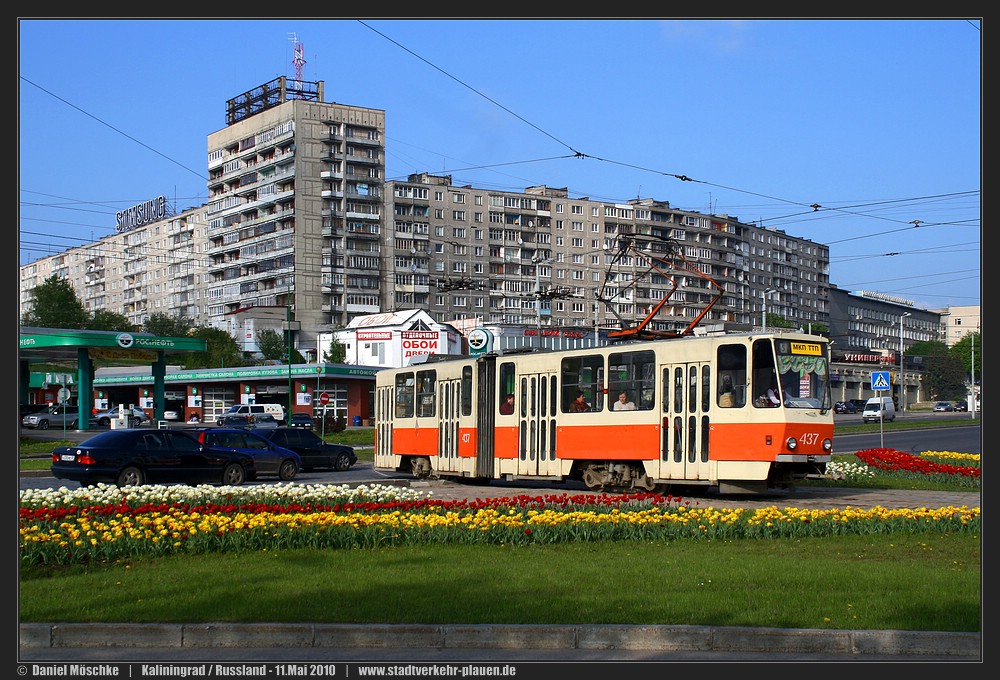 Калининград, Tatra KT4SU № 437