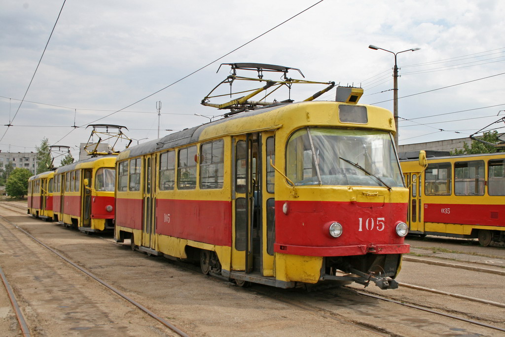 Курск, Tatra T3SU № 105