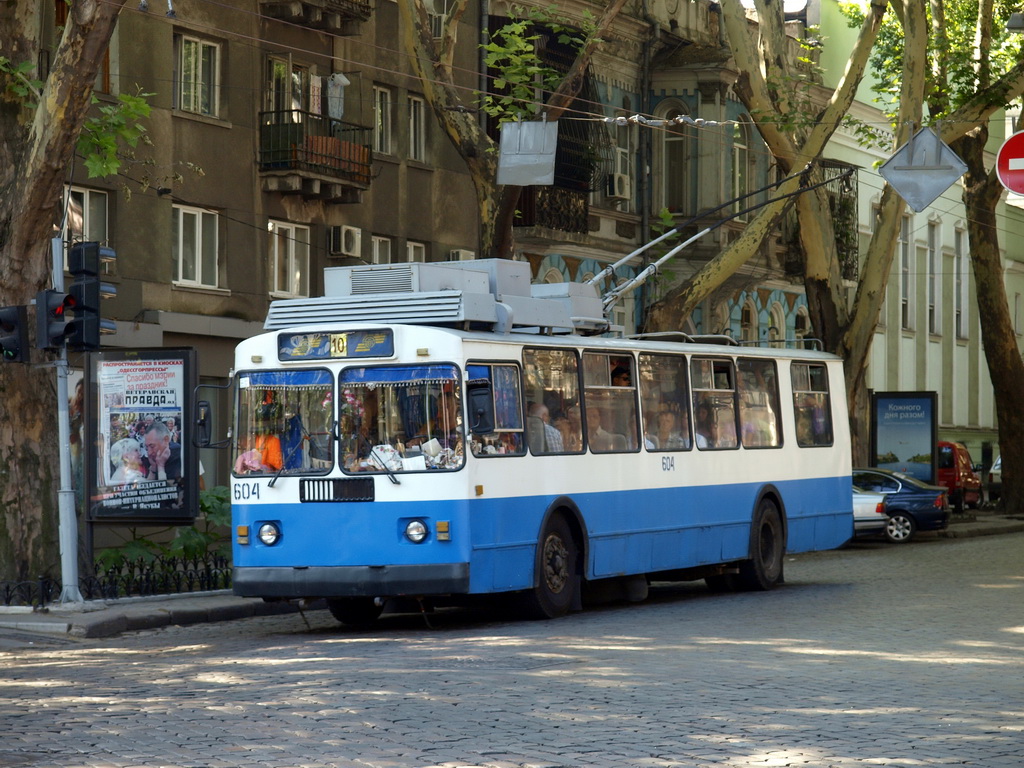 Одесса, ЗиУ-682Г-016 (012) № 604