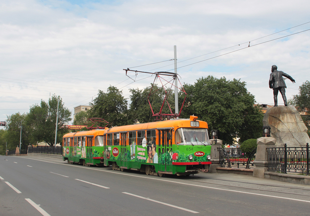 Jekaterinburgas, Tatra T3SU nr. 654
