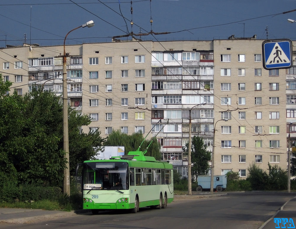 Lutsk, Bogdan E231 # 209 Lutsk, Bogdan E231 # 209