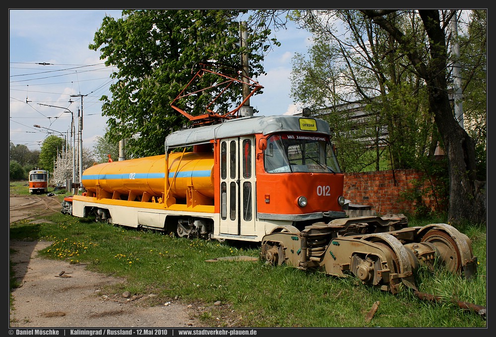 Калининград, Tatra T4SU № 012
