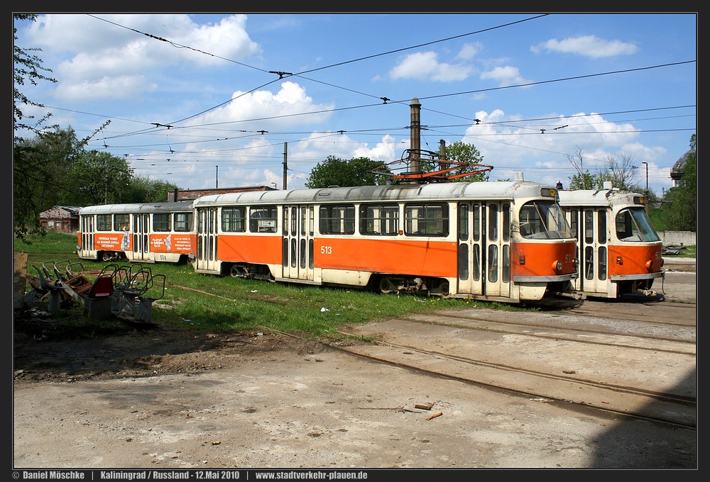 Калінінград, Tatra T4D № 513 Калінінград, Tatra T4D № 513