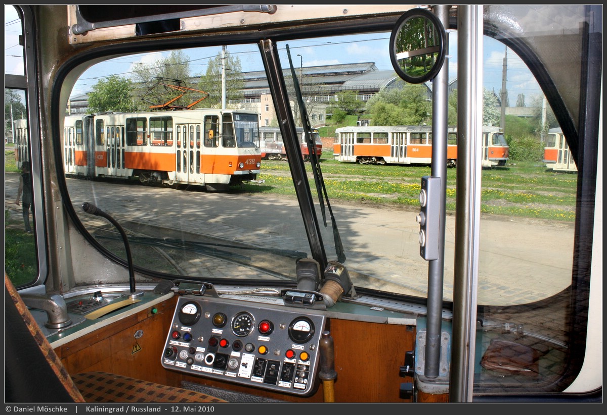 Калининград, Duewag GT6 № 443
