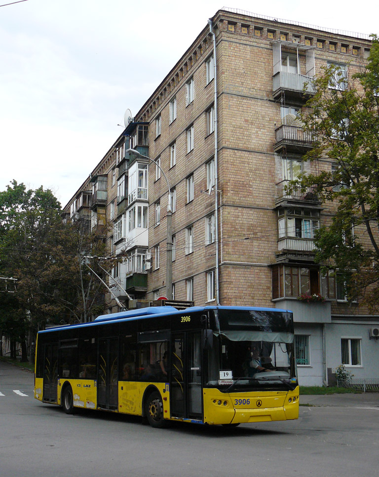 Киев, ЛАЗ E183D1 № 3906