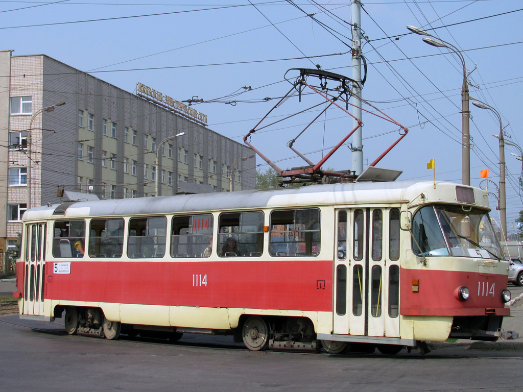 Ischewsk, Tatra T3SU (2-door) Nr. 1114