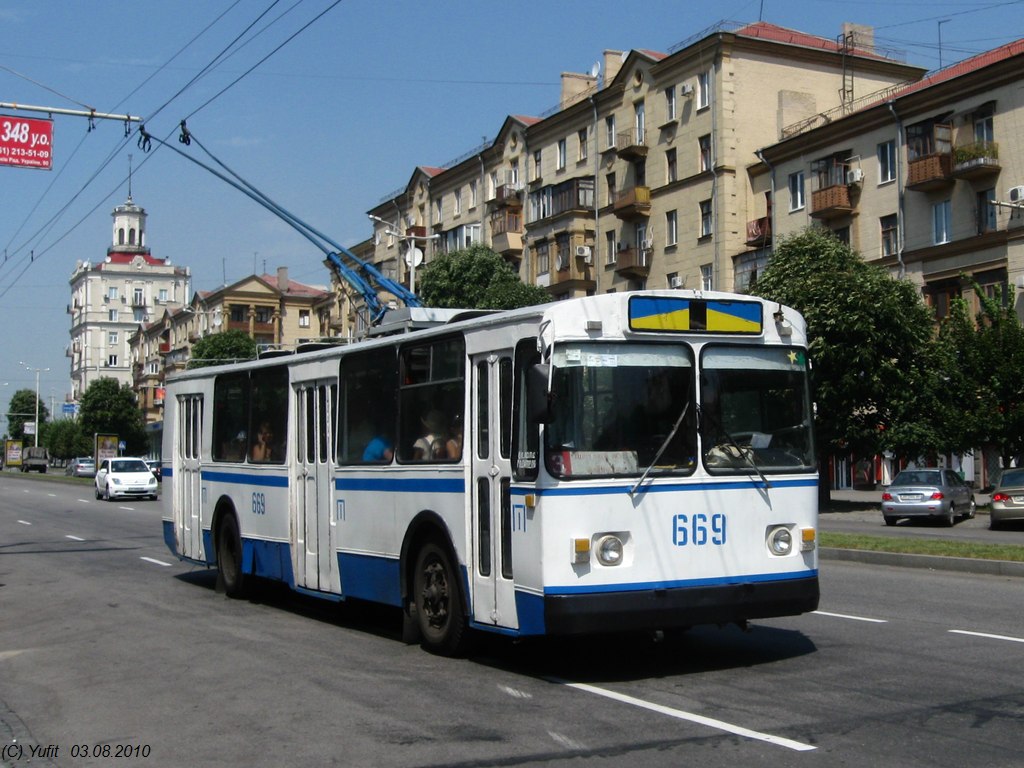 Запорожье, ЗиУ-682Г [Г00] № 669