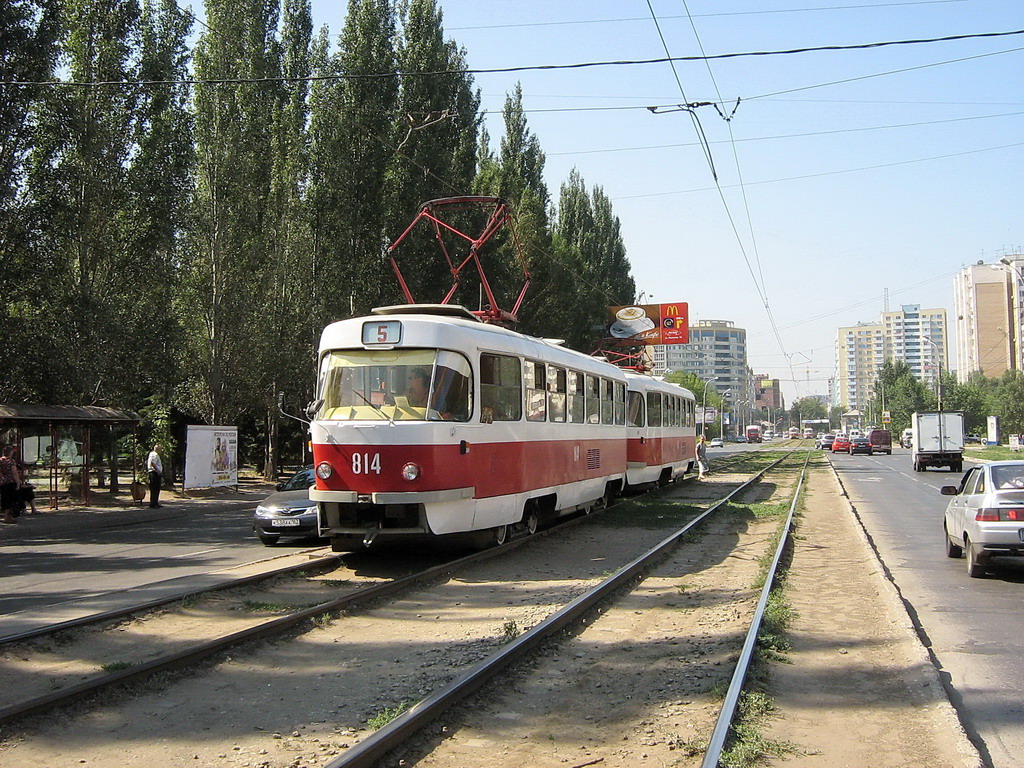 Самара, Tatra T3SU № 814