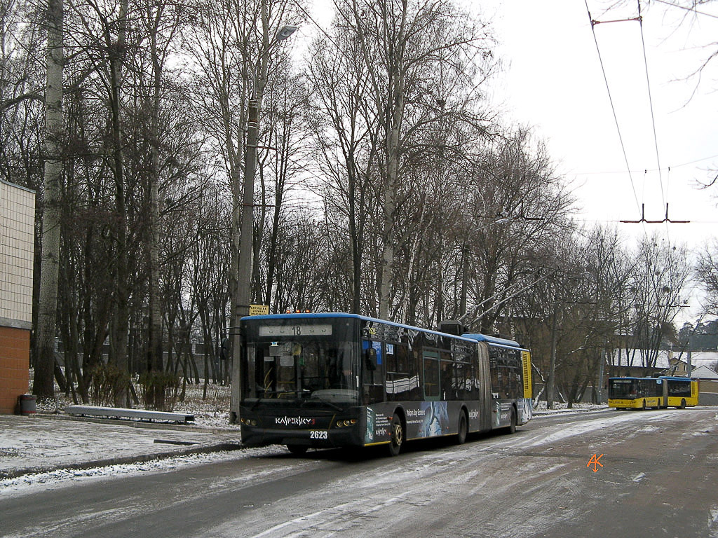 Киев, ЛАЗ E301D1 № 2623