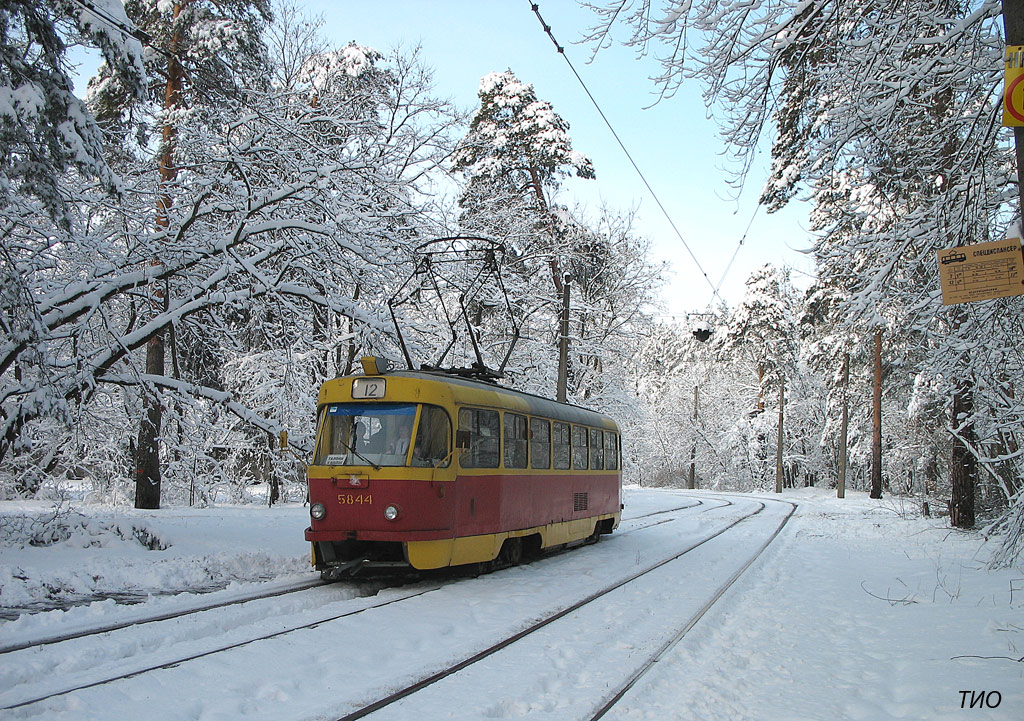 Киев, Tatra T3SU № 5844