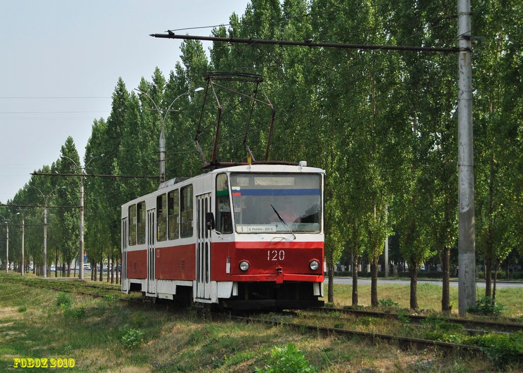 Липецк, Tatra T6B5SU № 120