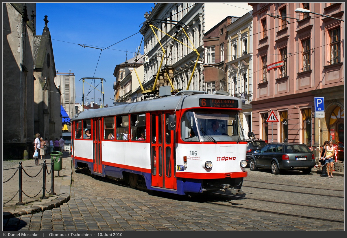 Оломоуц, Tatra T3SUCS № 166 Оломоуц, Tatra T3SUCS № 166