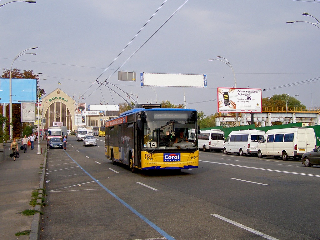 Киев, ЛАЗ E183D1 № 1901