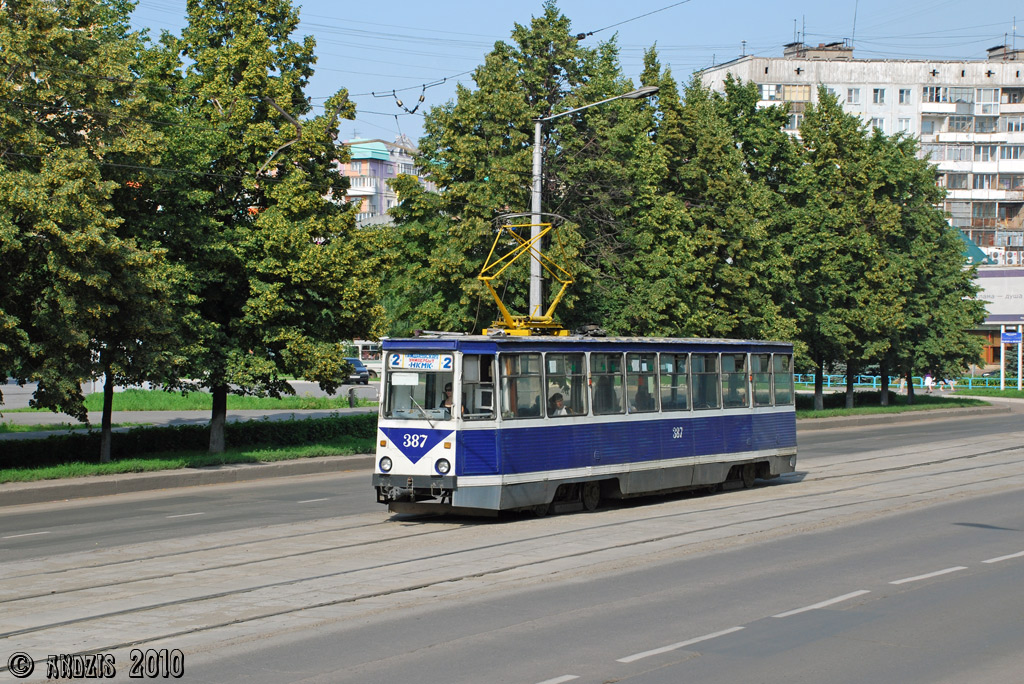 Новокузнецк, 71-605 (КТМ-5М3) № 387