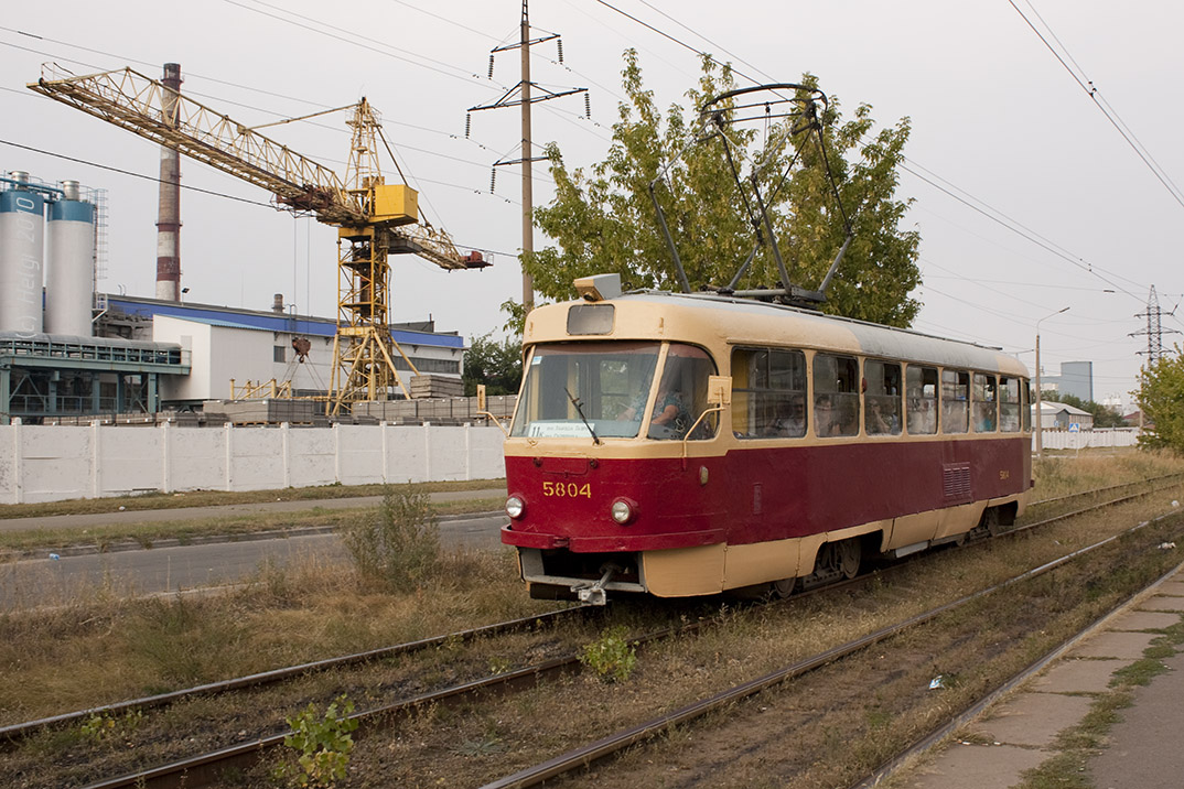 Киев, Tatra T3SU № 5804