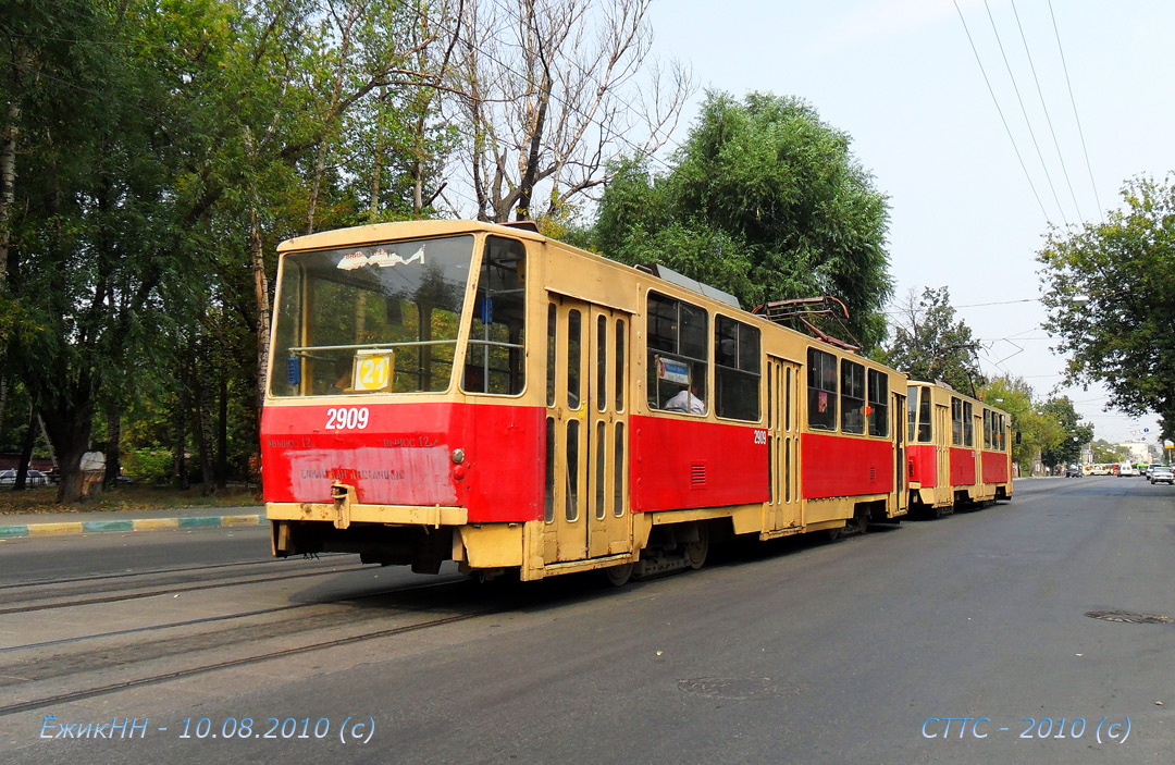 Нижний Новгород, Tatra T6B5SU № 2909