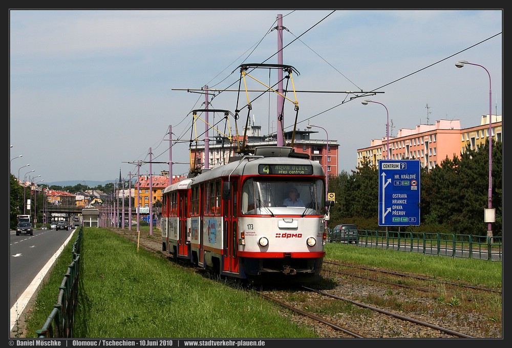 歐洛慕奇, Tatra T3R.P # 173