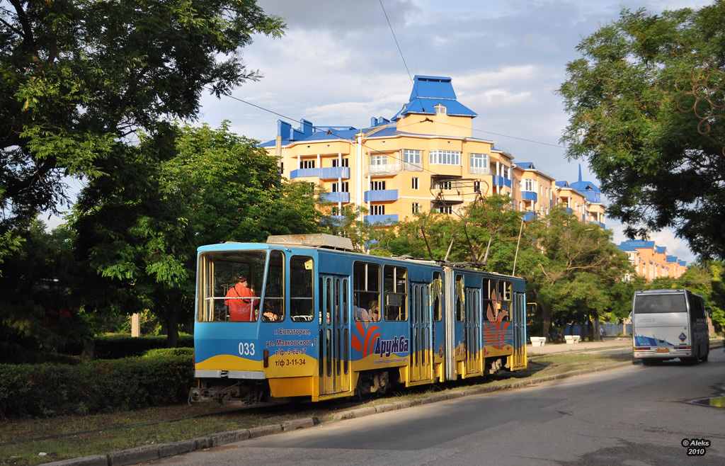 Евпатория, Tatra KT4SU № 033