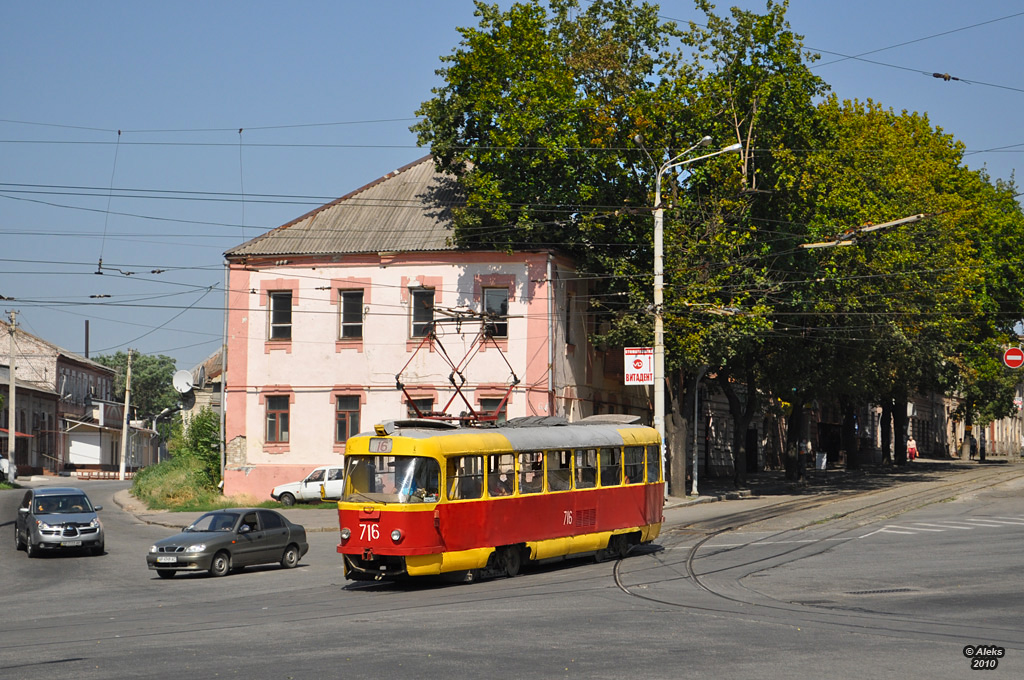 Запорожье, Tatra T3SU № 716