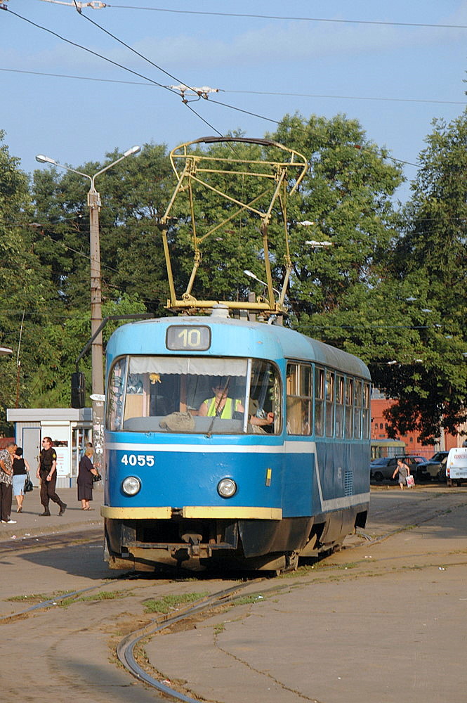 Одесса, Tatra T3R.P № 4055