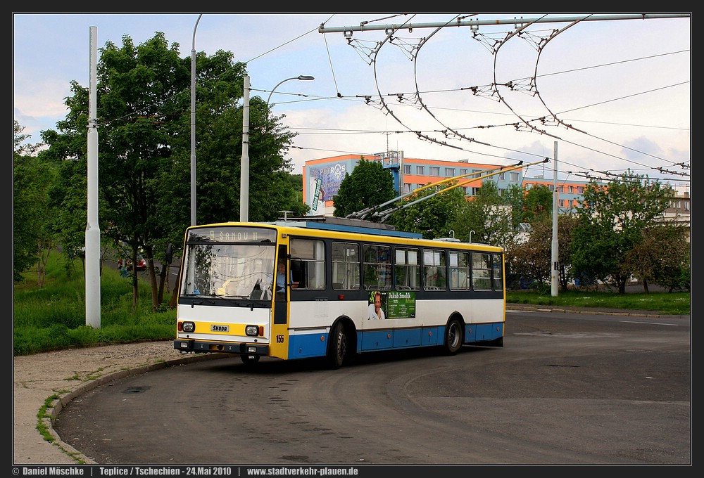 Теплице, Škoda 14Tr17/6M № 155