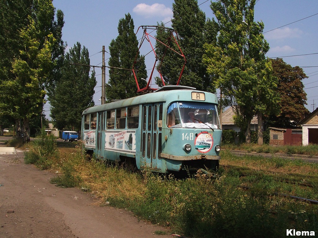 Донецк, Tatra T3SU № 148 Донецк, Tatra T3SU № 148