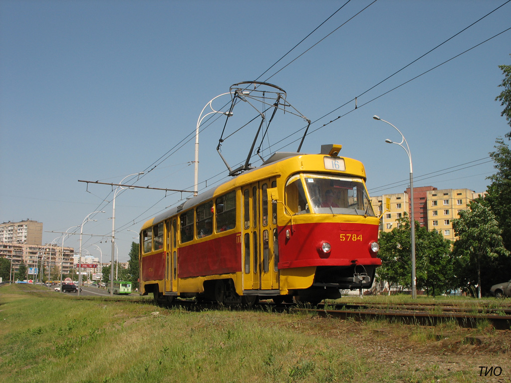 Киев, Tatra T3SU № 5784