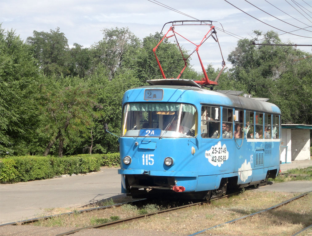 Волжский, Tatra T3SU № 115