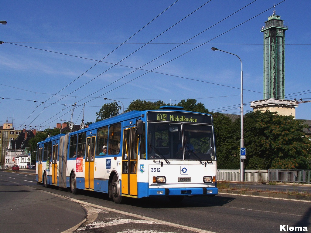 Острава, Škoda 15TrM № 3512