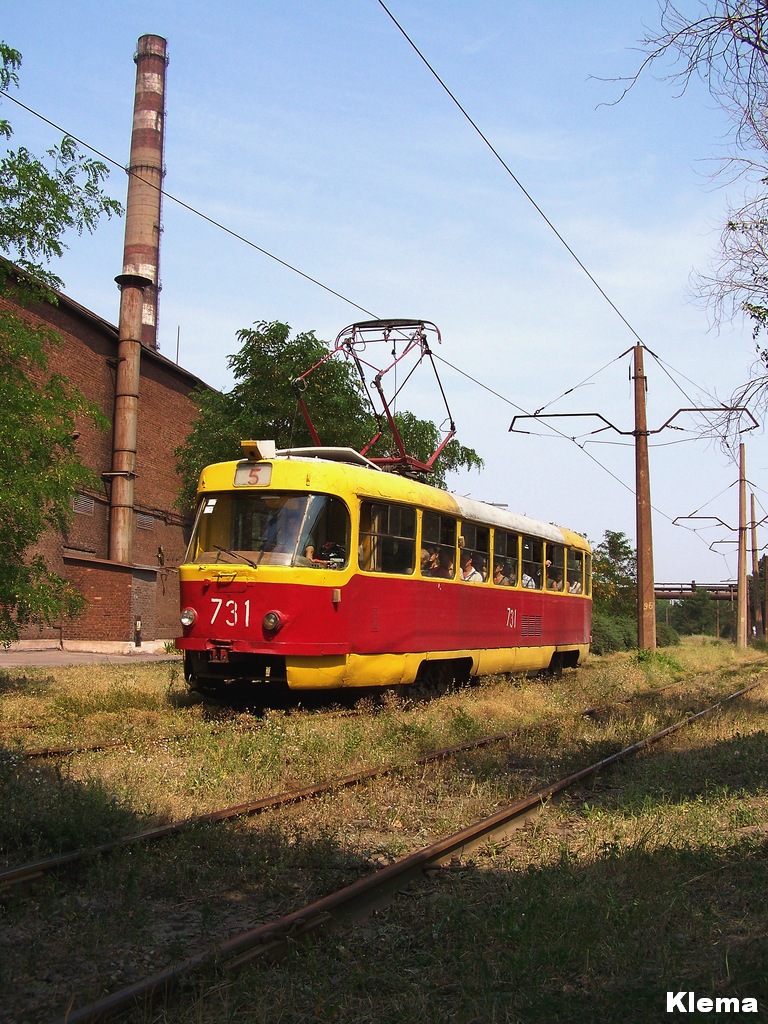 Запорожье, Tatra T3SU № 731