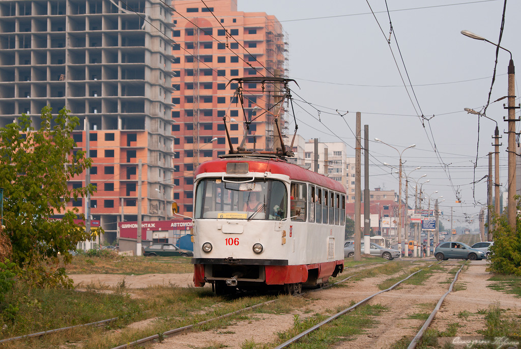 Тула, Tatra T3SU (двухдверная) № 106