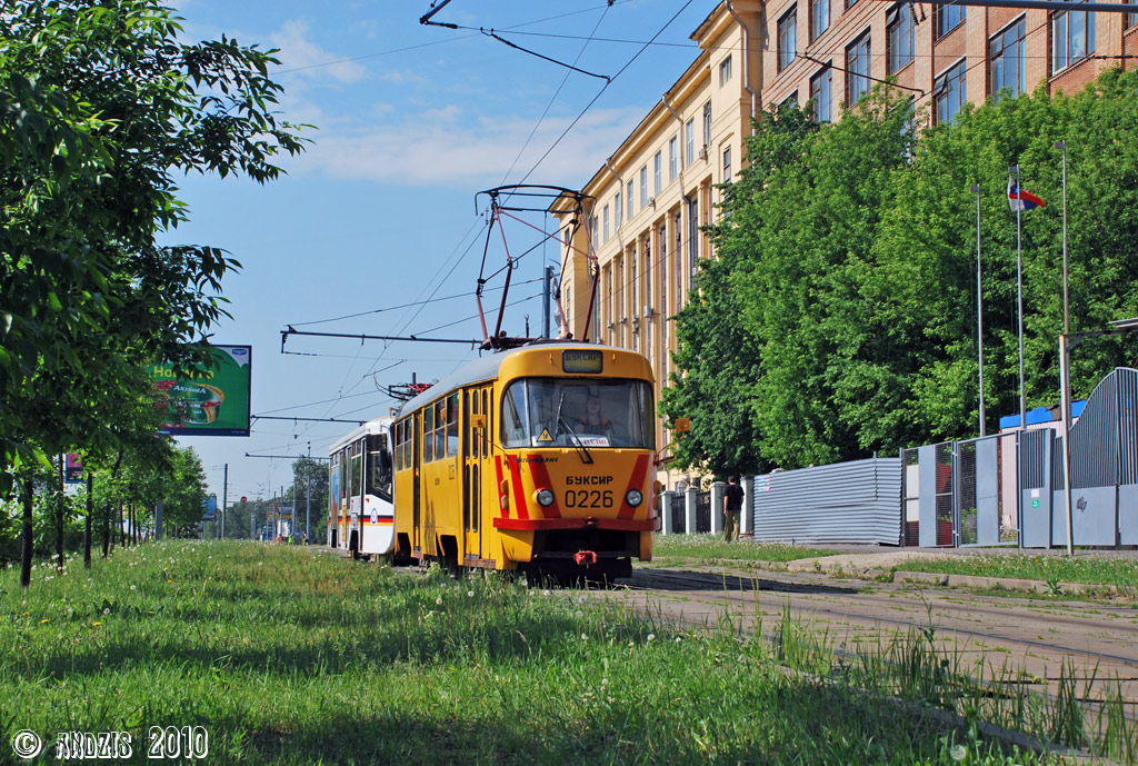 Москва, Tatra T3SU № 0226