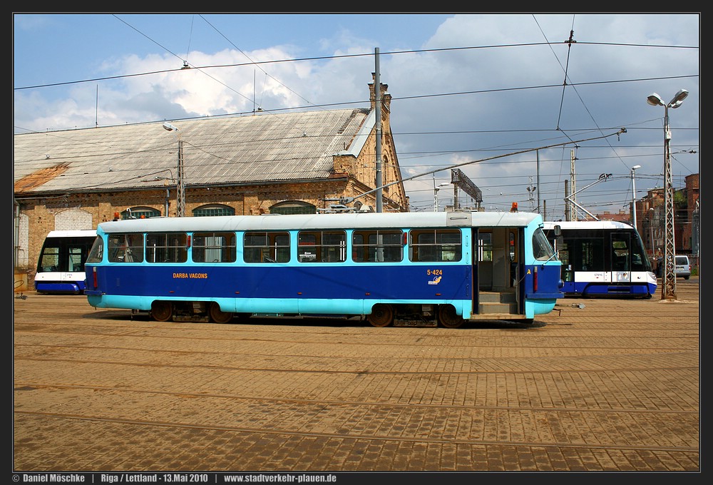 Рига, Tatra T3SU № 5-424