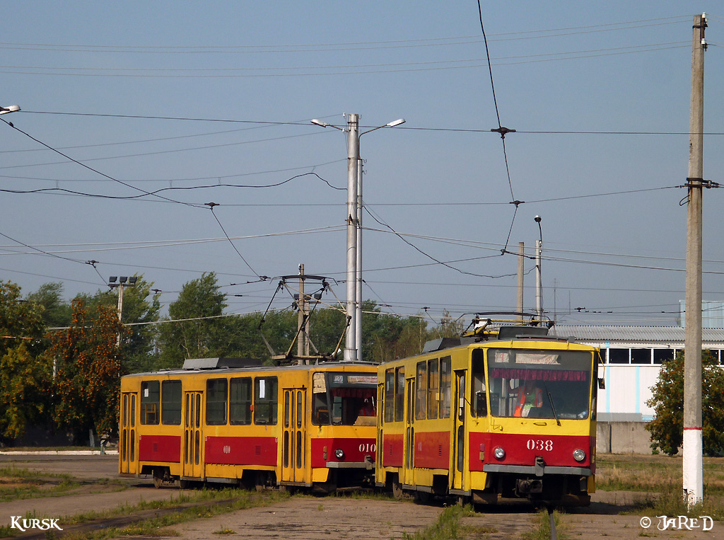 Курск, Tatra T6B5SU № 038