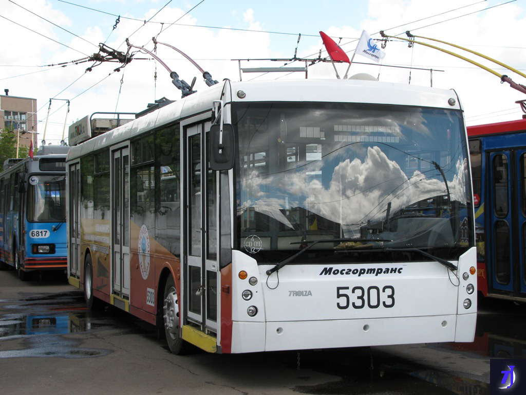 Москва, Тролза-5265.00 «Мегаполис» № 5303; Москва — 31-й конкурс водителей троллейбуса