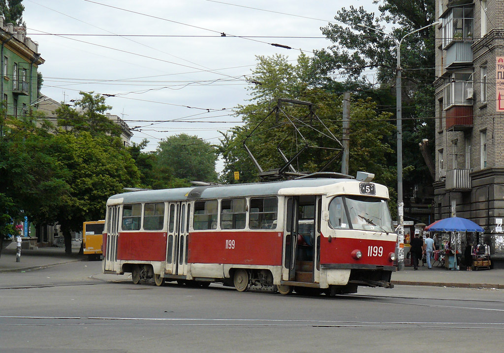 Днепр, Tatra T3SU № 1199