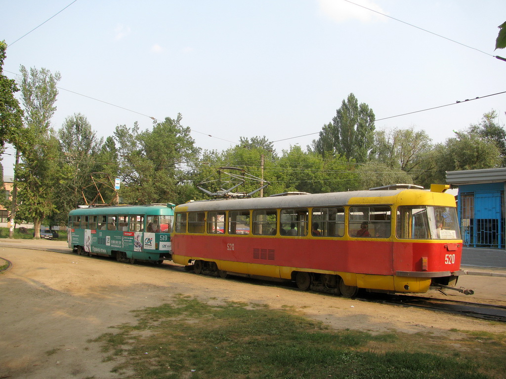 Харьков, Tatra T3SU № 520