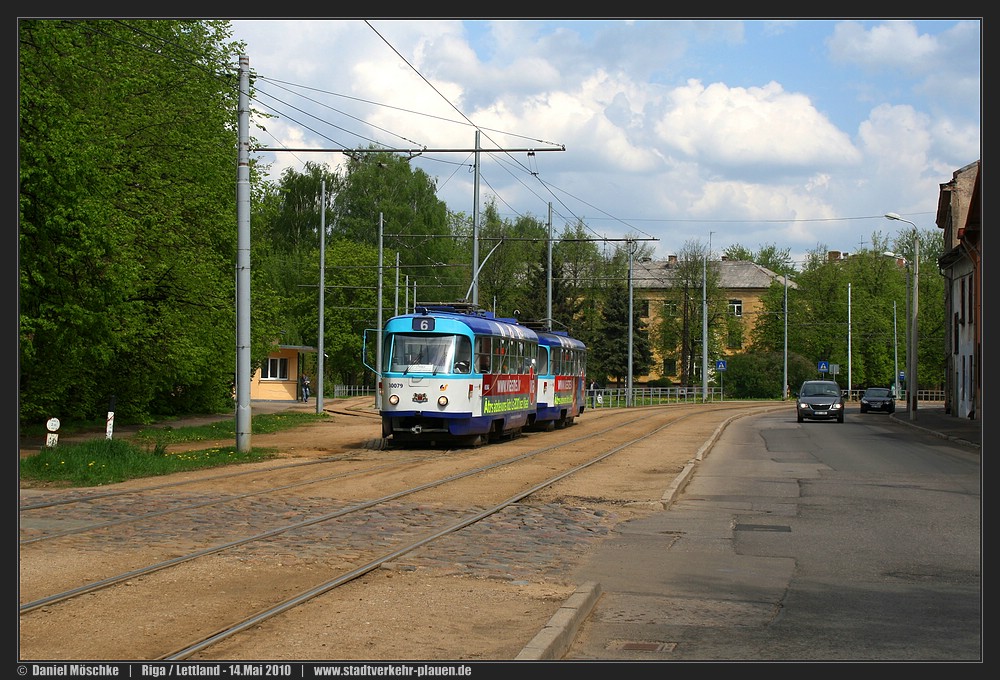 Рига, Tatra T3A № 30079