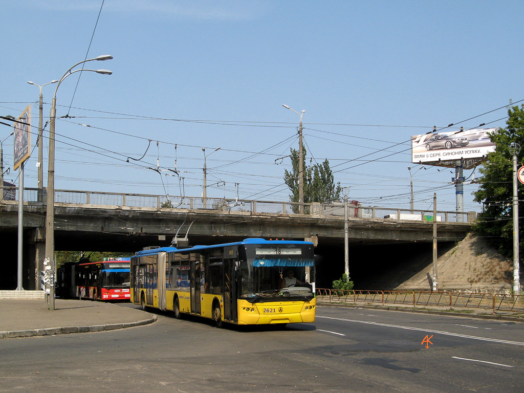Киев, ЛАЗ E301D1 № 2621