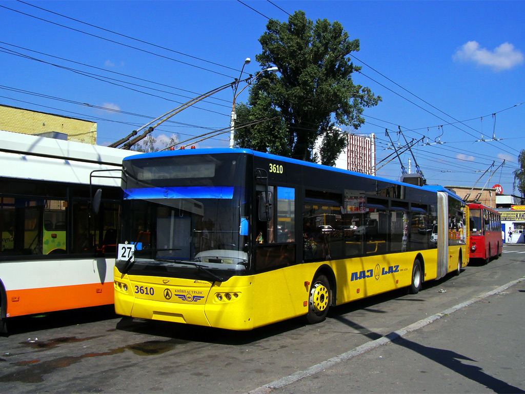Киев, ЛАЗ E301D1 № 3610