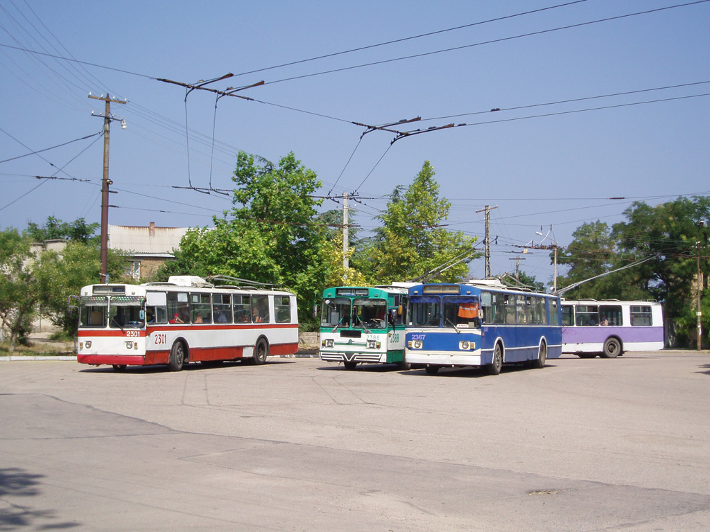 Sevastopol, ZiU-682V [V00] Br. 2301; Sevastopol, ZiU-682V-012 [V0A] Br. 2367; Sevastopol — Trolleybus lines and rings